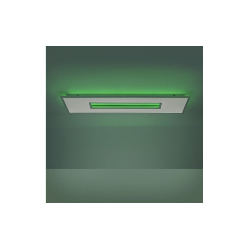 Leuchten Direkt 11646-16 -  Plafonnier à intensité variable RGB 1xLED/41W/230V+1xLED/7,5W+Télécommande