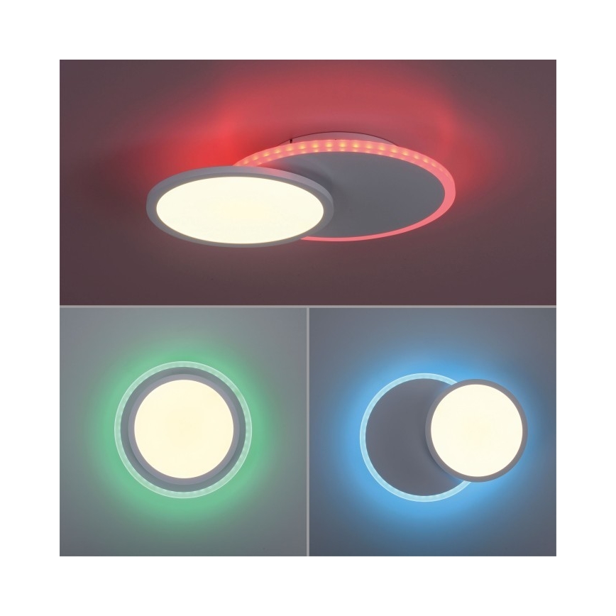 Leuchten Direkt 11662-16 - Plafoniera LED RGB dimmerabile ARENDA LED/21W/230V + telecomando