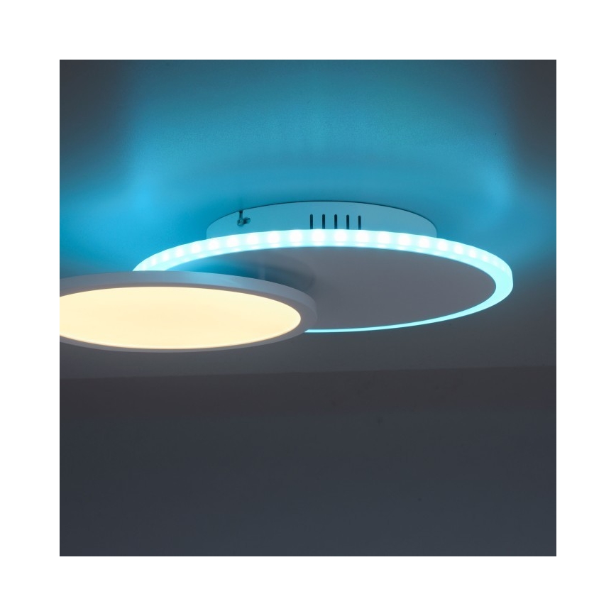 Leuchten Direkt 11662-16 - Plafoniera LED RGB dimmerabile ARENDA LED/21W/230V + telecomando
