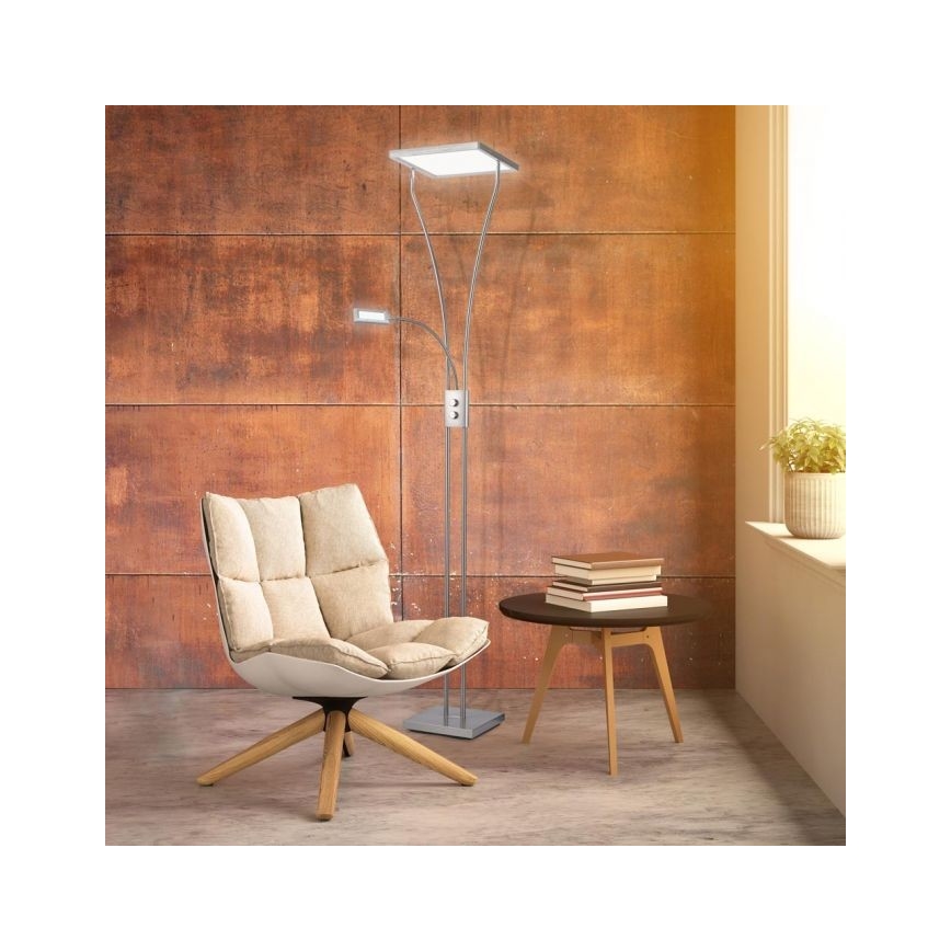 Leuchten Direkt 11722-55 - Lampe LED à intensité variable MARIAN LED/25W/230V + LED/3,6W