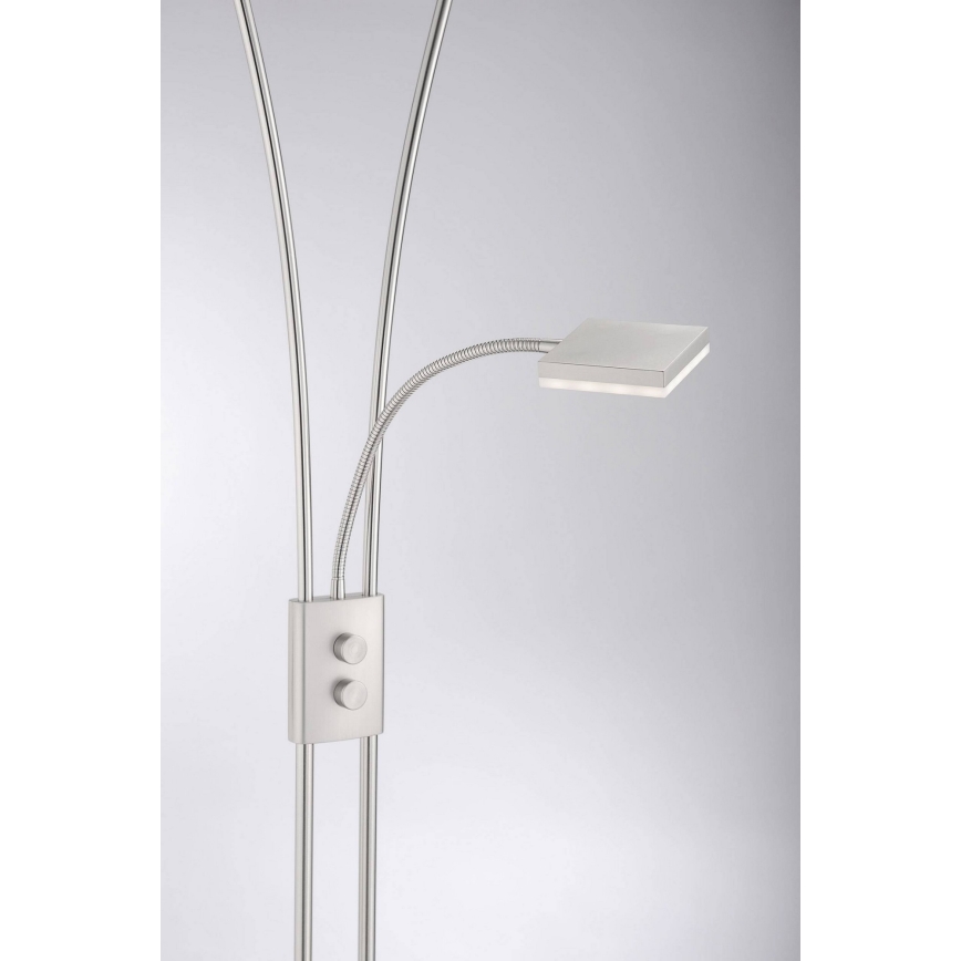 Leuchten Direkt 11776-55-Lampadaire à intensité variable HELIA LED/16,8W/230V + 2xLED/3,8W