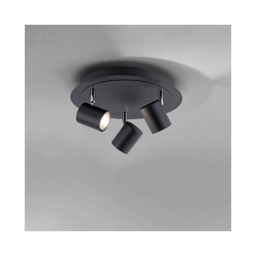 Leuchten Direkt 11943-13 - Faretto LED TARIK 3xGU10/5W/230V antracite