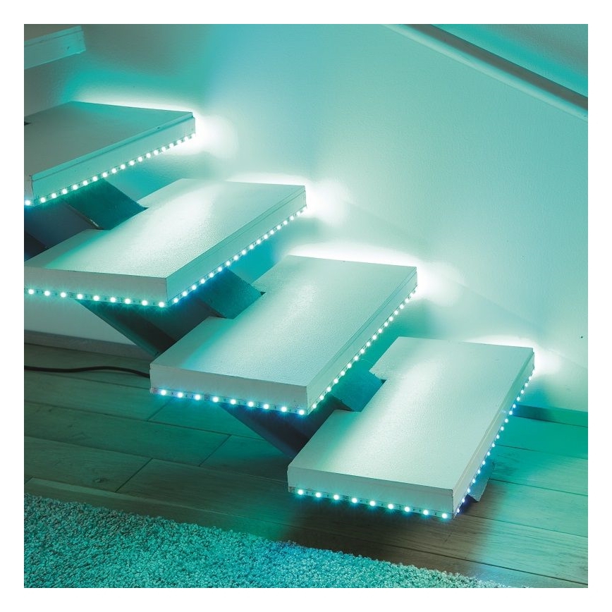 Leuchten Direkt 1210-70-BH - Striscia LED RGB Dimmerabile TEANIA 3m 16,2W/12/230V + telecomando