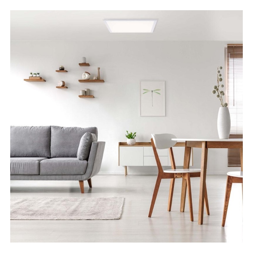 Leuchten Direkt 12200-16 - LED-Deckenleuchte FLAT LED/17W/230V