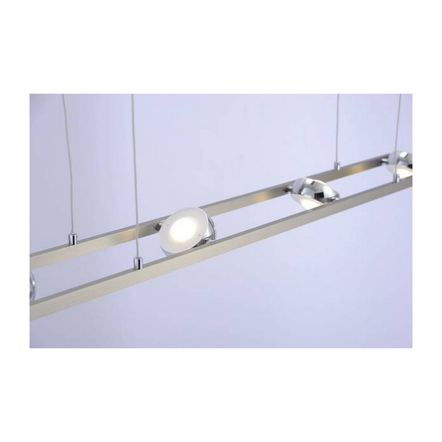 Leuchten Direkt 12470-55 - Suspension filaire LED RVB à intensité variable OPTI 8xLED/3W/230V + télécommande