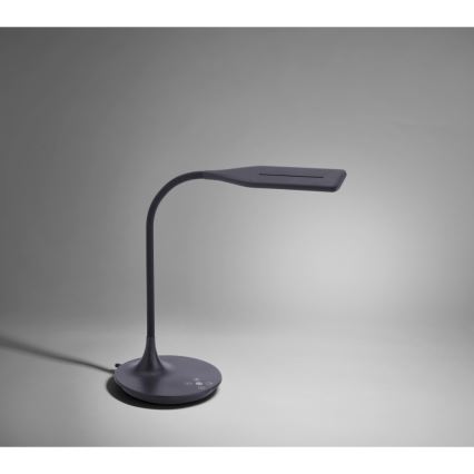 Leuchten Direkt 13061-18 - Lampe de table à intensité variable RAFAEL LED/5W/230V 2700-6000K noire