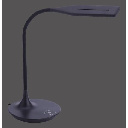 Leuchten Direkt 13061-18 - Lampe de table à intensité variable RAFAEL LED/5W/230V 2700-6000K noire
