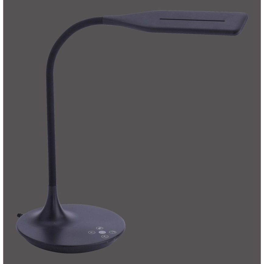 Leuchten Direkt 13061-18 - Lampe de table à intensité variable RAFAEL LED/5W/230V 2700-6000K noire