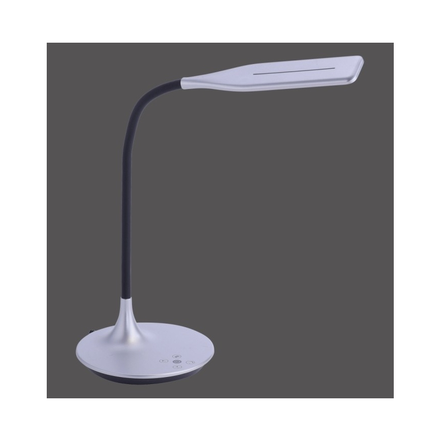 Leuchten Direkt 13061-21 - Lampada da tavolo LED dimmerabile touch RAFAEL LED/5W/230V 2700-6000K argento