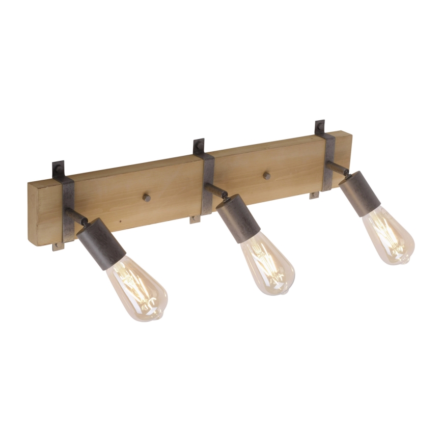 Leuchten Direkt 13473-79 - Luce Spot da parete SLAT 3xE27/40W/230V
