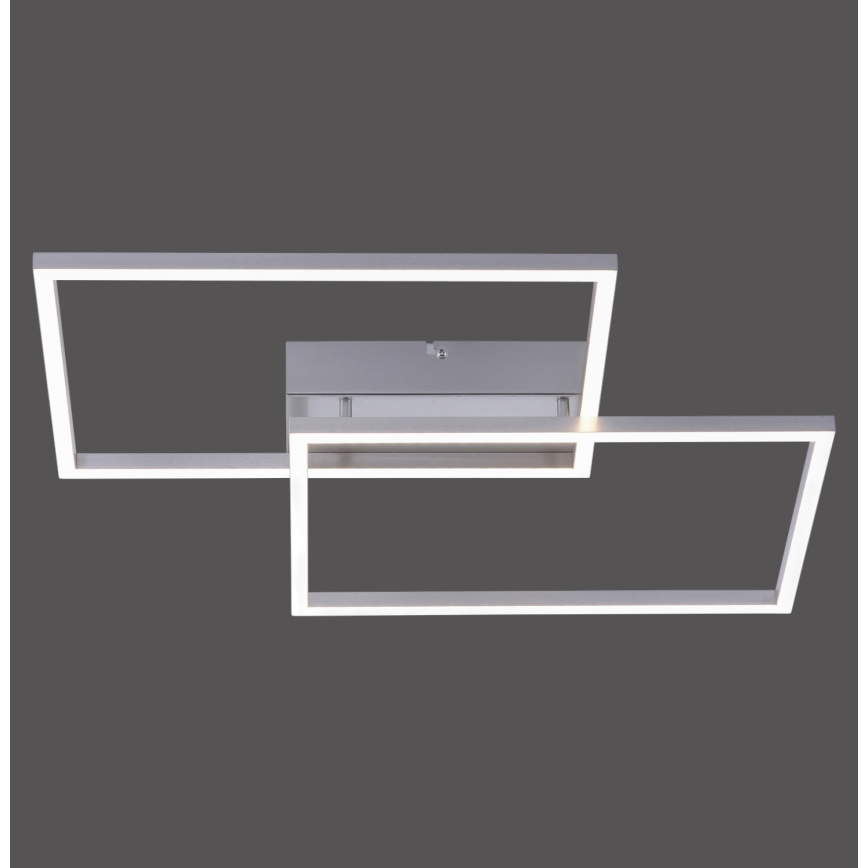 Leuchten Direkt 14017-55 - Plafoniera LED dimmerabile IVEN 2xLED/20W/230V + telecomando