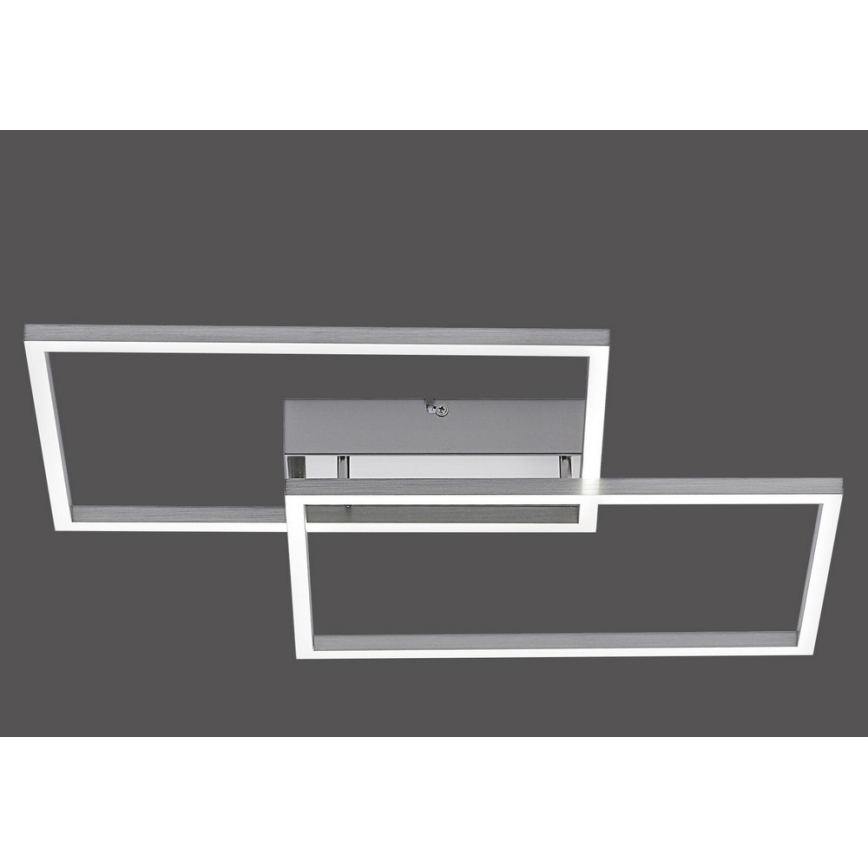 Leuchten Direkt 14018-55 - Lampadario a plafone LED dimmerabile IVEN 2xLED/15W/230V + telecomando