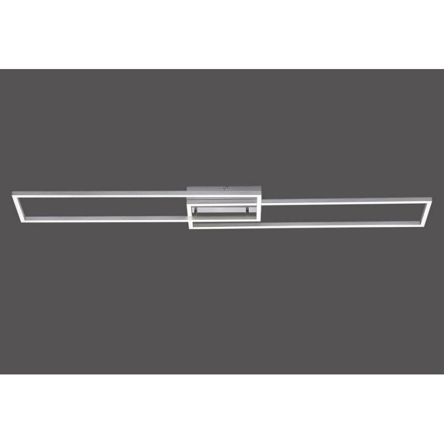 Leuchten Direkt 14019-55 - Plafonnier LED à intensité variable IVEN 2xLED/20W/230V + télécommande
