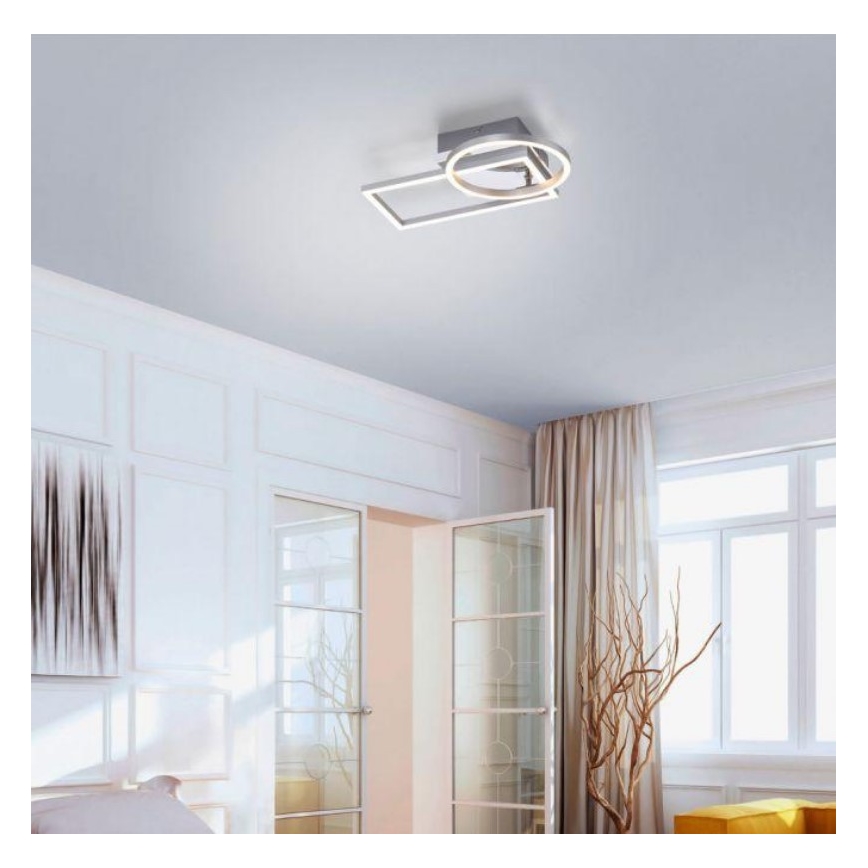Leuchten Direkt 14031-55 - LED-Deckenleuchte IVEN LED/18W/230V