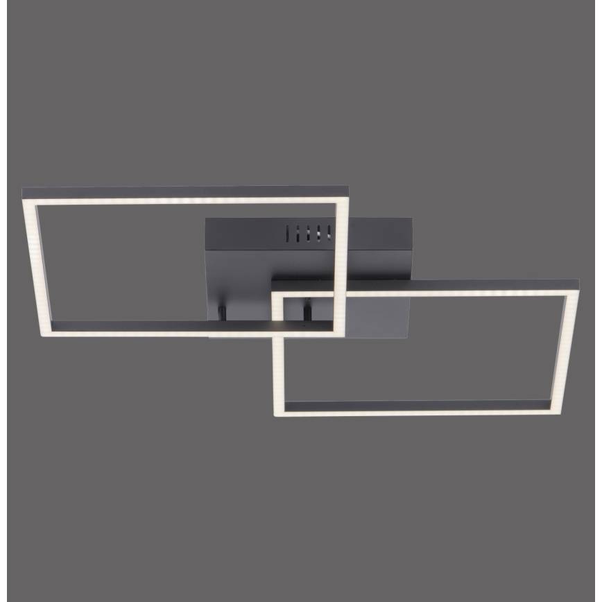 Leuchten Direkt 14141-18 - Plafoniera LED dimmerabile IVEN 2xLED/13,5W/230V + telecomando