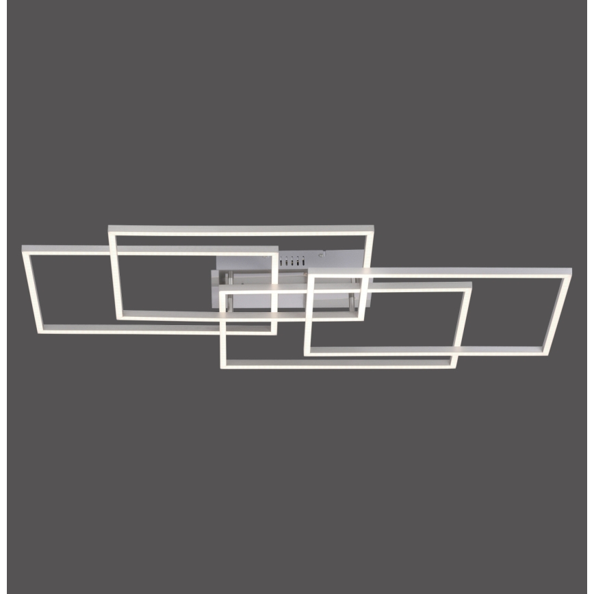Leuchten Direkt 14151-55 - Plafonnier dimmable LED IVEN 4xLED/12W/230V + télécommande