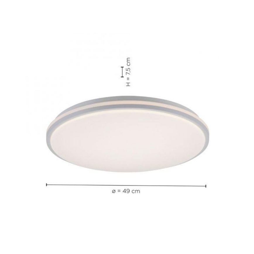 Leuchten Direkt 14209-16 - Plafonnier à intensité variable COLIN LED/32,4W/230V