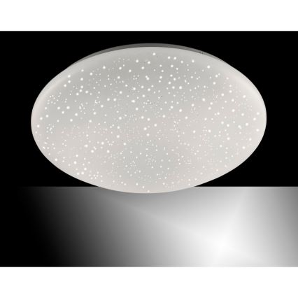 Leuchten Direkt 14242-16 - Plafoniera LED RGB dimmerabile SKYLER LED/18W/230V + telecomando