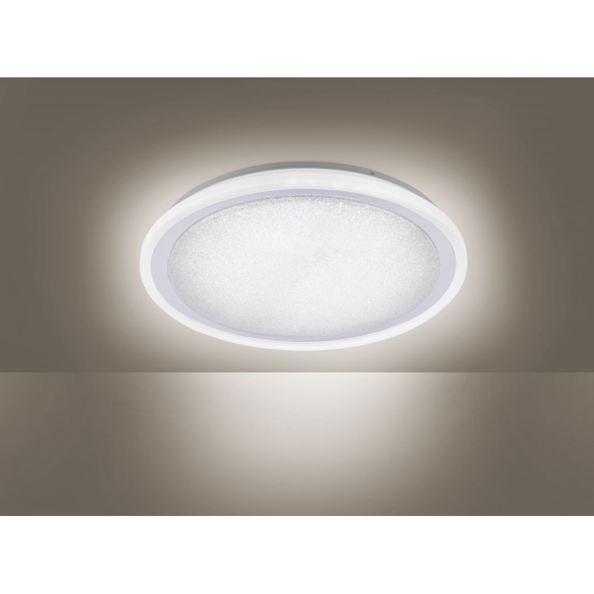 Leuchten Direkt 14336-17 - Plafoniera LED dimmerabile MEDINA LED/40W/230V + telecomando