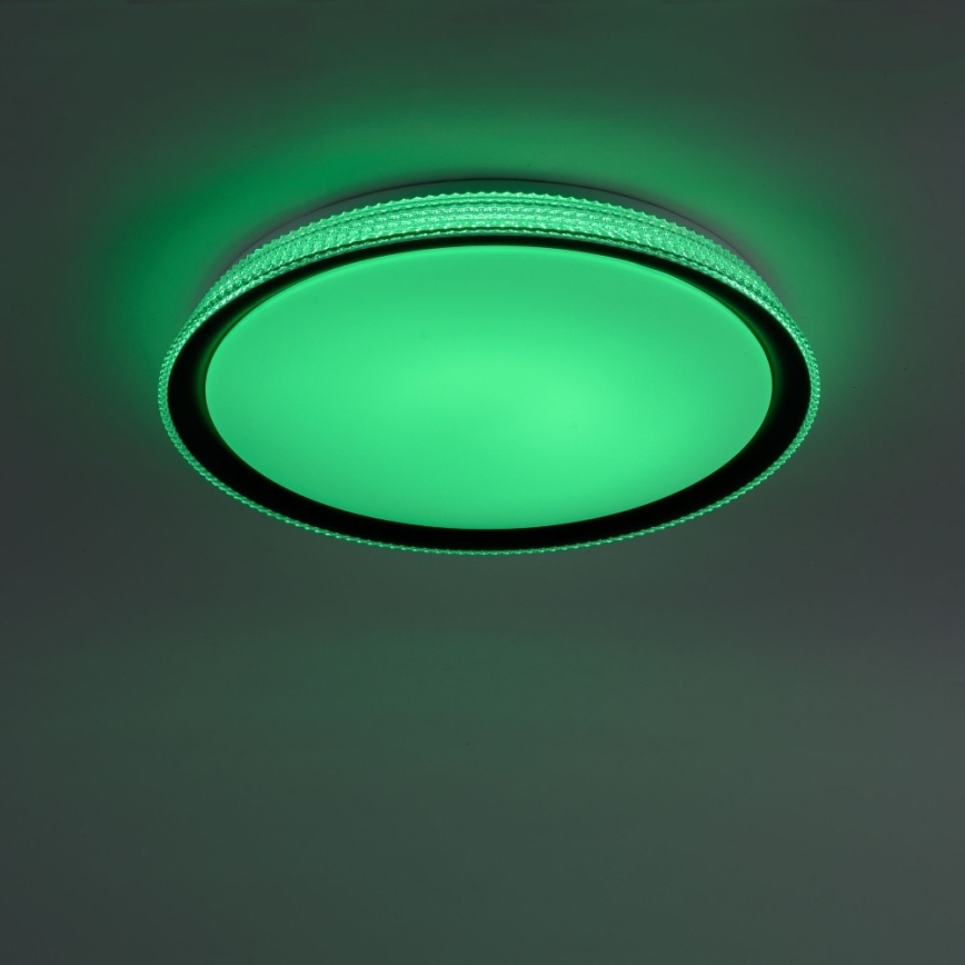 Leuchten Direkt 14339-21 - Plafoniera LED RGB dimmerabile KARI LED/37W/230V Tuya 2700-5000K + telecomando