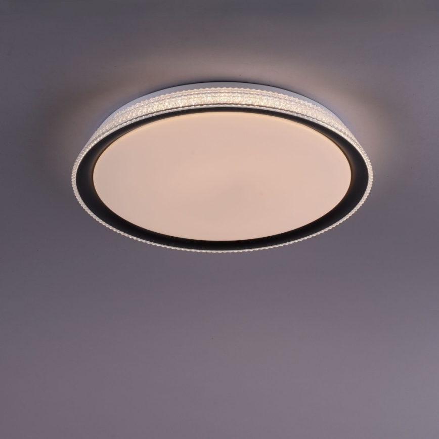 Leuchten Direkt 14339-21 - Plafoniera LED RGB dimmerabile KARI LED/37W/230V Tuya 2700-5000K + telecomando