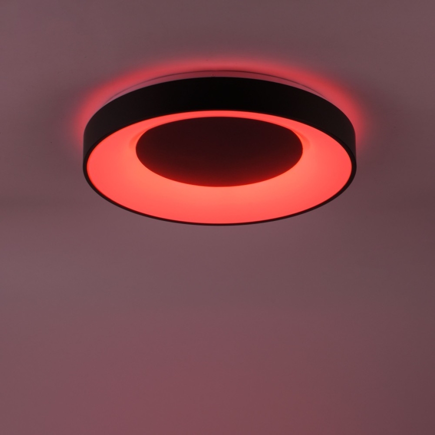 Leuchten Direkt 14346-18 -Plafoniera LED RGB dimmerabile ANIKA LED/26,5W/230V Tuya 2700-5000K + telecomando