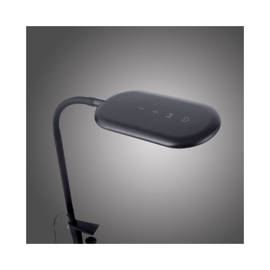 Leuchten Direkt 14404-18-  Lampe de table à intensité variable avec une pince KELLY LED/7W/230V 3000/4000/6000K