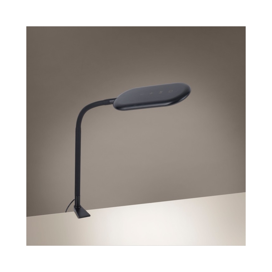 Leuchten Direkt 14404-18-LED Dimmbare Tischleuchte mit Clip KELLY LED/7W/230V 3000/4000/6000K