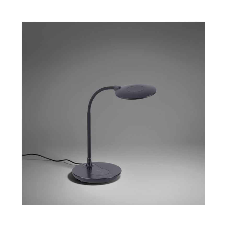 Leuchten Direkt 14416-18 - Lampe à intensité variable tactile avec chargeur ASTRID LED/5W/230V 3000/4000/5500K + USB