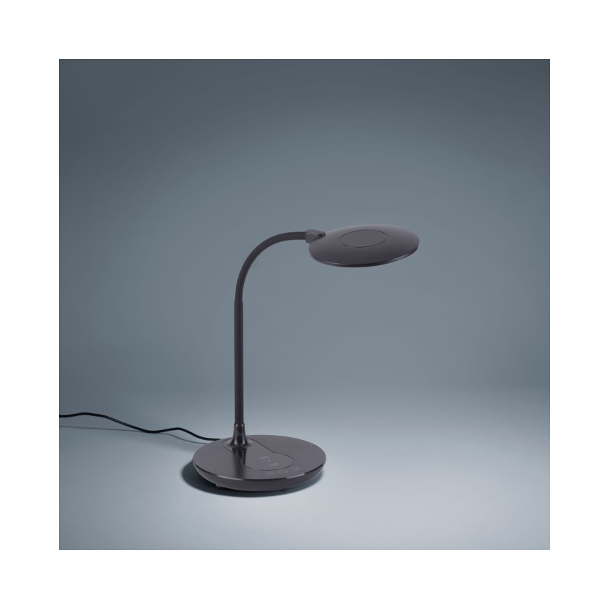 Leuchten Direkt 14416-18 - Lampe à intensité variable tactile avec chargeur ASTRID LED/5W/230V 3000/4000/5500K + USB