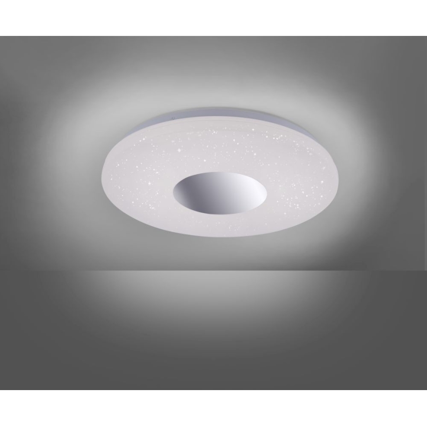 Leuchten Direkt 14422-17 - plafonnier salle de bain à intensité variable avec un détecteur LAVINIA LED/18W/230V IP44