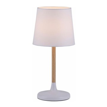 Leuchten Direkt 14423-16 - Lampe de table NIMA 1xE14/40W/230V blanche