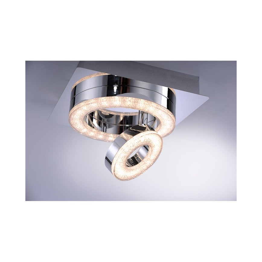 Leuchten Direkt 14520-17 - Plafonnier TIM LED/2,8W/230V + LED/3,1W