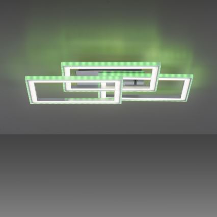Leuchten Direkt 14636-55 - LED RGB dimmbare Deckenleuchte FELIX LED/35W/230V + Fernbedienung