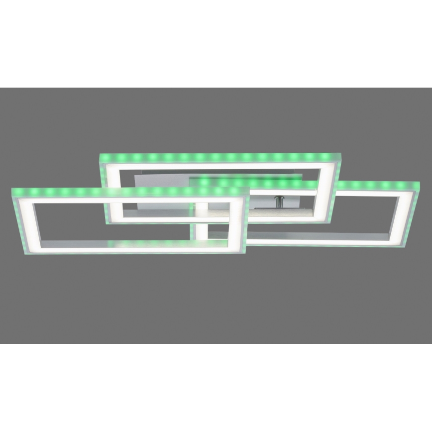 Leuchten Direkt 14636-55 - LED RGB dimmbare Deckenleuchte FELIX LED/35W/230V + Fernbedienung