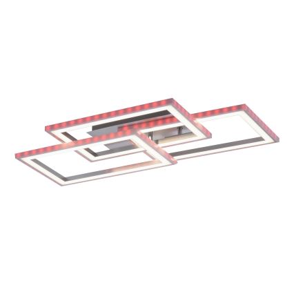 Leuchten Direkt 14636-55 - LED RGB dimmbare Deckenleuchte FELIX LED/35W/230V + Fernbedienung
