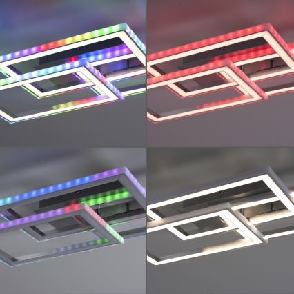 Leuchten Direkt 14636-55-LED RGB Plafoniera dimmerabile FELIX LED/35W/230V