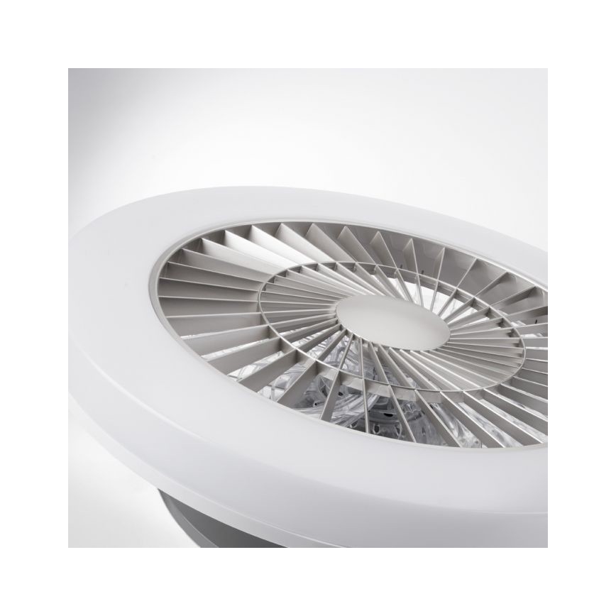 Leuchten Direkt 14645-55 - Luce LED con ventola LEONARD LED/27W/230V