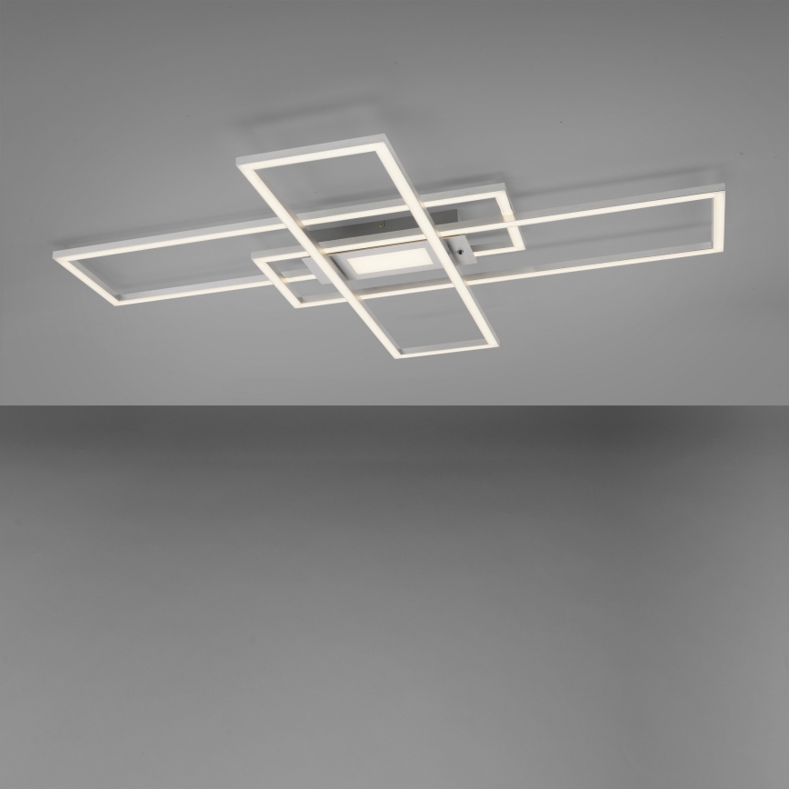 Leuchten Direkt 14693-55 - Plafoniera LED dimmerabile ASMIN LED/48W/230V