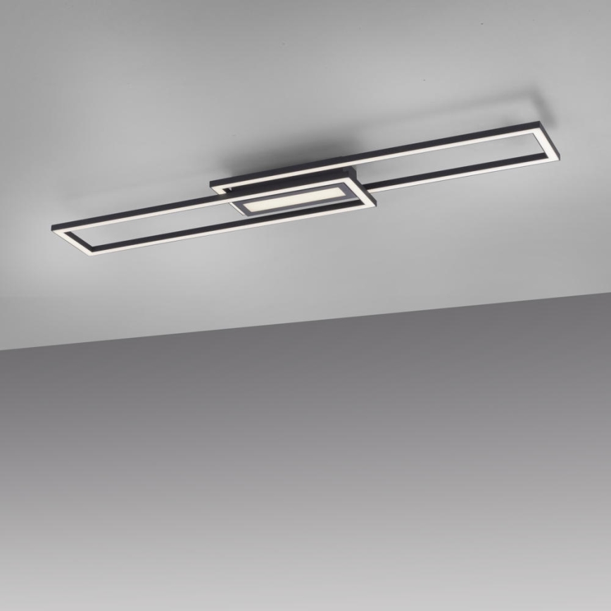 Leuchten Direkt 14696-18 - Lustre à intensité variable pour montage en surface ASMIN LED/45W/230V