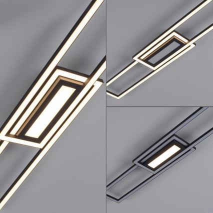 Leuchten Direkt 14696-18 - Lustre à intensité variable pour montage en surface ASMIN LED/45W/230V
