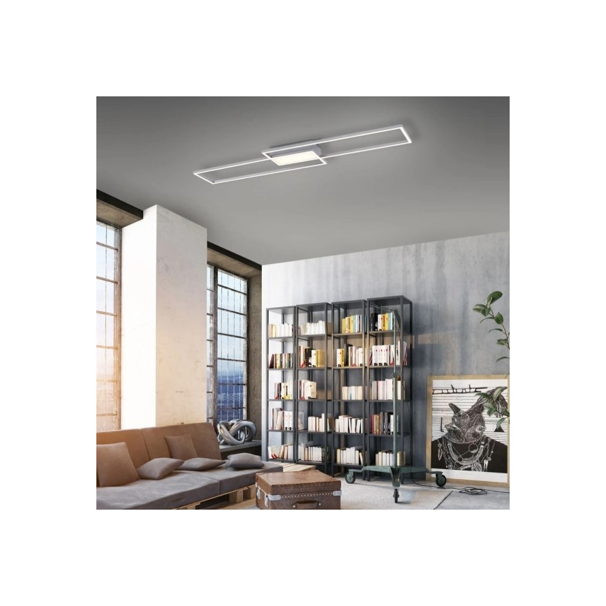 Leuchten Direkt 14711-55 - LED Dimmbare Deckenleuchte ASMIN LED/42W/230V 3000-5000K + Fernbedienung