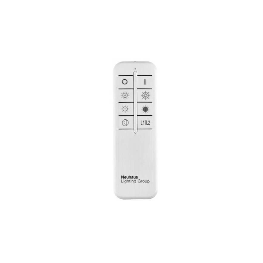 Leuchten Direkt 14712-55- Lustre monté en surface à intensité variable ASMIN LED/42W/230V + Télécommande