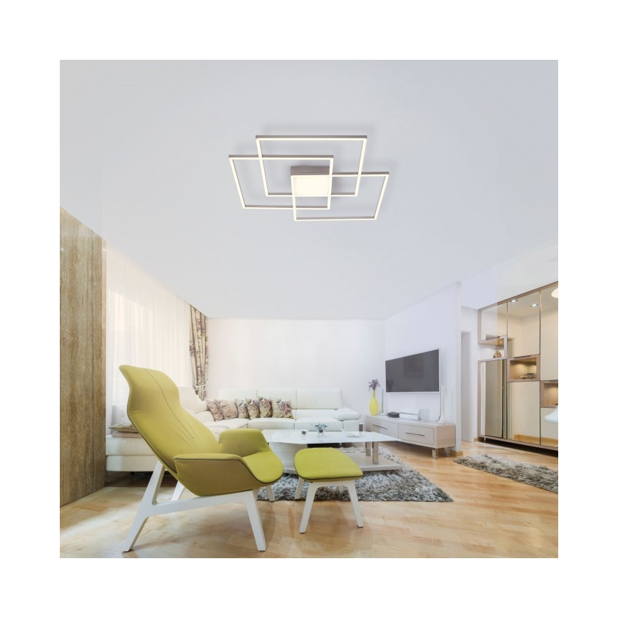 Leuchten Direkt 14713-55- Lustre monté en surface à intensité variable ASMIN LED/45W/230V + Télécommande