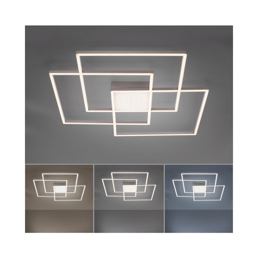 Leuchten Direkt 14713-55- Lustre monté en surface à intensité variable ASMIN LED/45W/230V + Télécommande