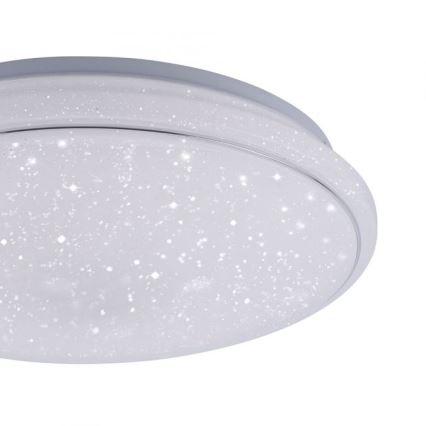 Leuchten Direkt 14743-16 - LED RGB Dimmbare Deckenleuchte JUPI LED/28W/230V Tuya 2700-5000K + Fernbedienung