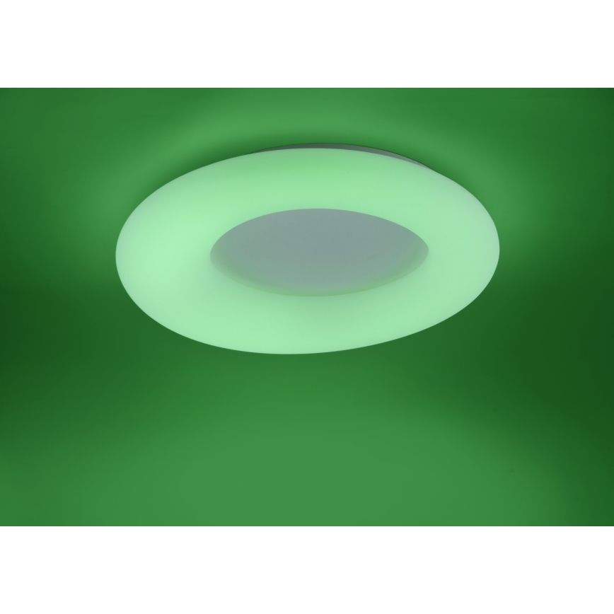 Leuchten Direkt 14746-16 - Plafoniera LED RGB dimmerabile LOLA LED/38W/230V Tuya + telecomando