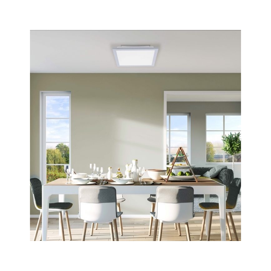 Leuchten Direkt 14750-21 - LED-Deckenleuchte FLAT LED/12W/230V