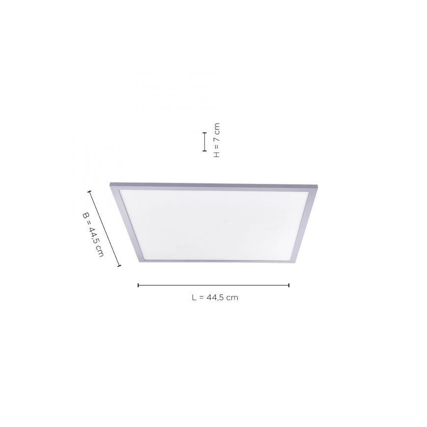 Leuchten Direkt 14752-21 - Plafoniera LED FLAT LED/17W/230V