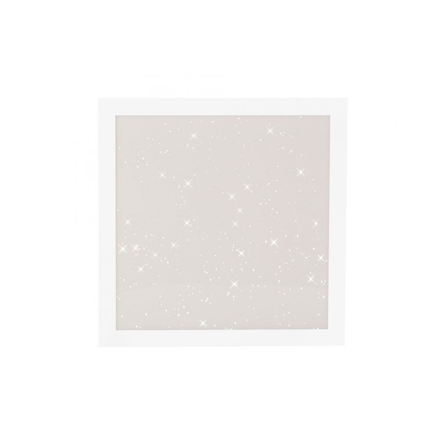 Leuchten Direkt 14760-16 - Plafonnier à intensité variable STARRYFLAT LED/20W/230V 2700-5000K + Télécommande